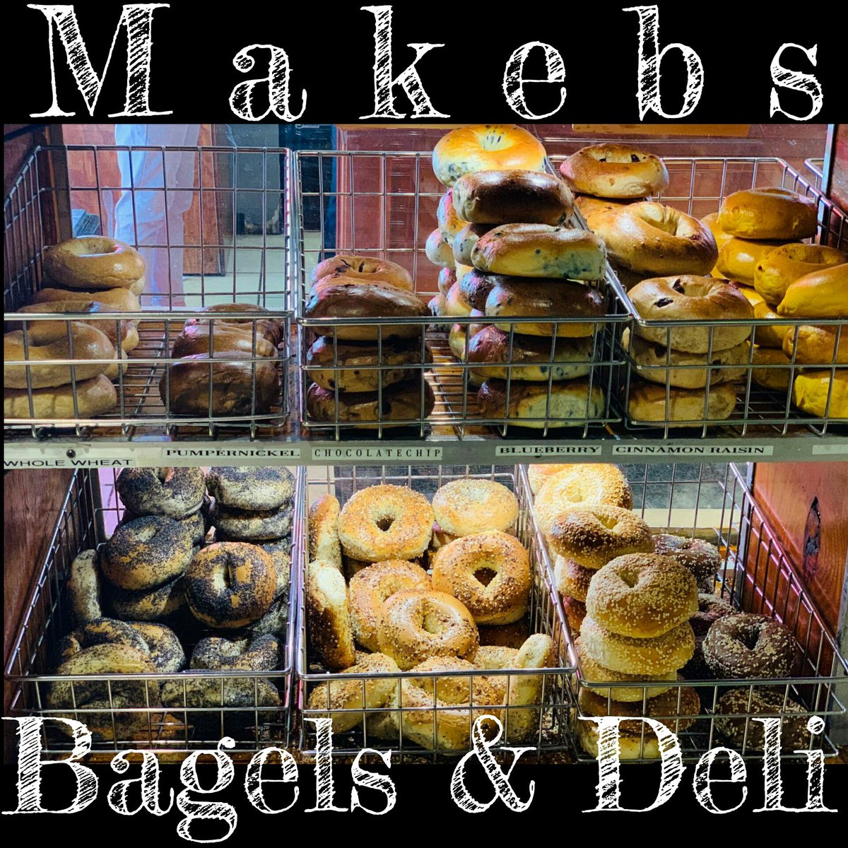 makeb_s's tweet photo. Checking out our rack? We can't blame you, we also do so really often @makeb_s helping you to be out the box since '03 #supportlocal #eatlocal #Smartbite #HealthyFood #nomnom #tasty #PALMBEACH #fresh #Friday #eatfresh #foodporn #nojunkfood #weekend #makebsbagels #westpalmbeach https://t.co/H4Rn50Bbq9