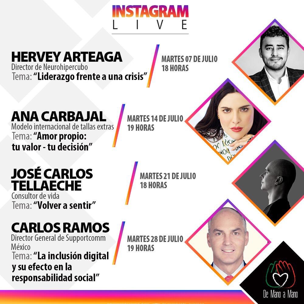 IncluyenteModa's tweet photo. : Platicas de #concientización de la Asociación @DemanoamanoACmx  

• Martes, 6pm Cdmx / 4pm Sonora
• por @InstagramLive de #DeManoaMano 

<una Asociación que nace después del sismo #19s> https://t.co/RyD1HYgPBm
