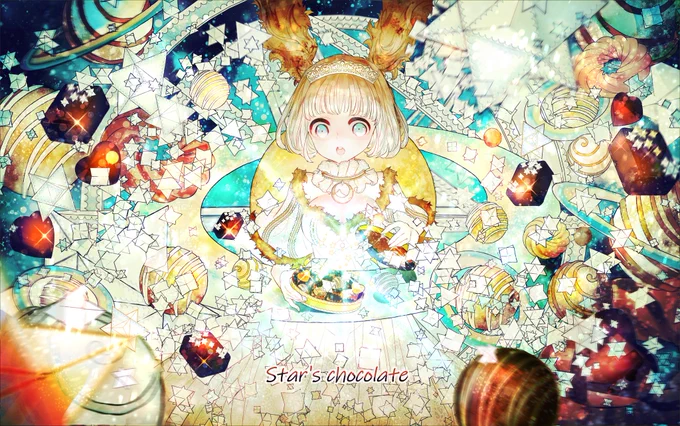 七夕なのでお星さまの絵(描いた季節はばらばら)
#七夕 