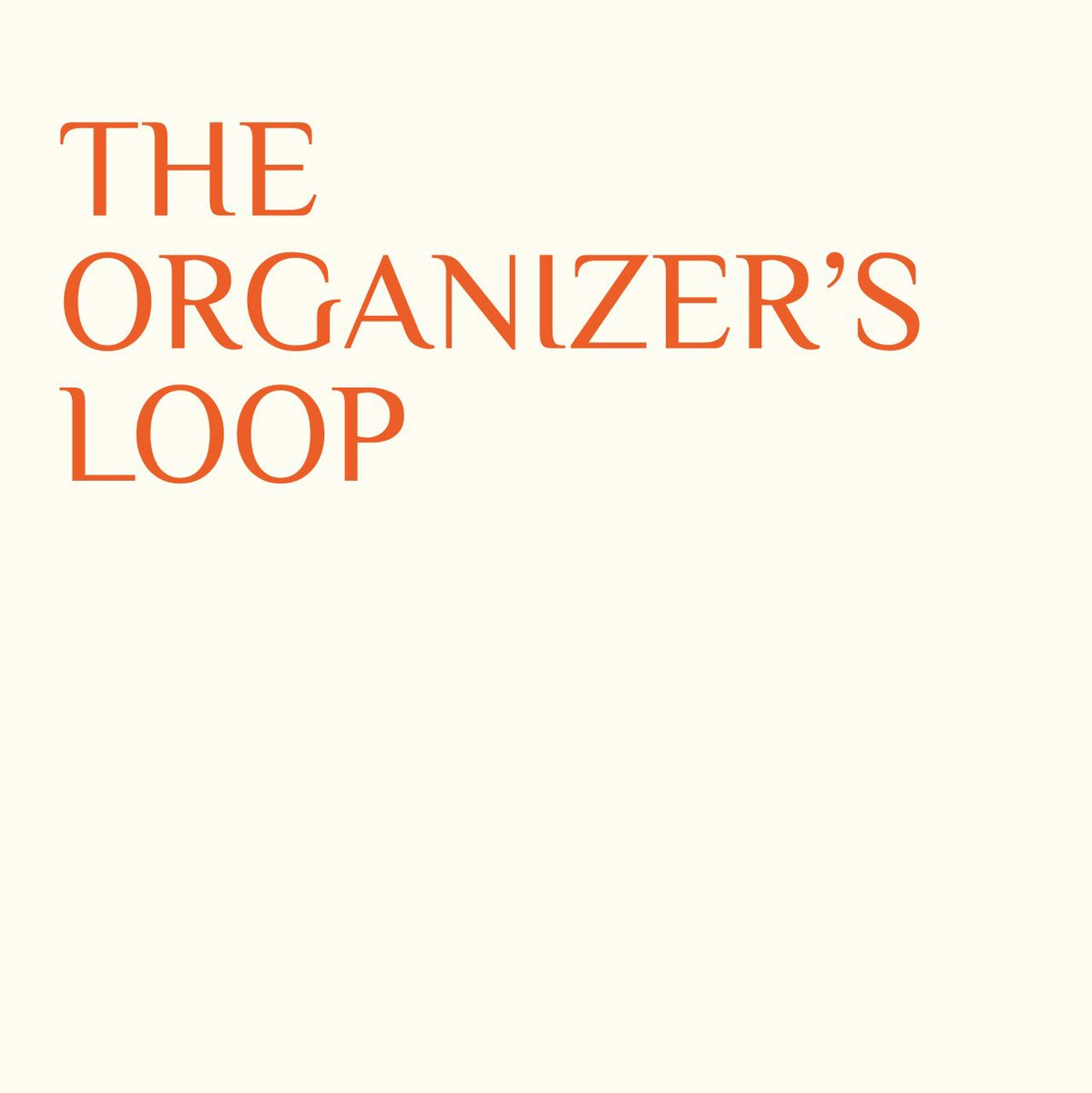 Life of an  #organizer (1/10).  #Meetups  #communities  #activities