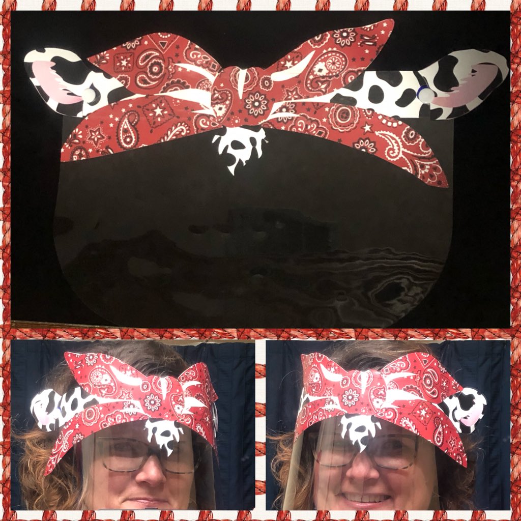 BrandiAydell's tweet photo. When you have to wear a face shield and teach early childhood, why not make it fun??? #PreKAdventures #SummerSchool #teacher #crafting #CCSSLeads #AndnotOr https://t.co/eSXNeqWq3s