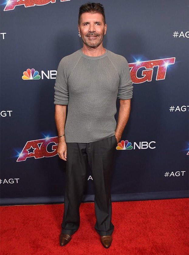 BNCxx's tweet photo. I know you have the money to get your pants tailored and get a better shirt Mr. Cowell. https://t.co/b6Ww0Jpwhv