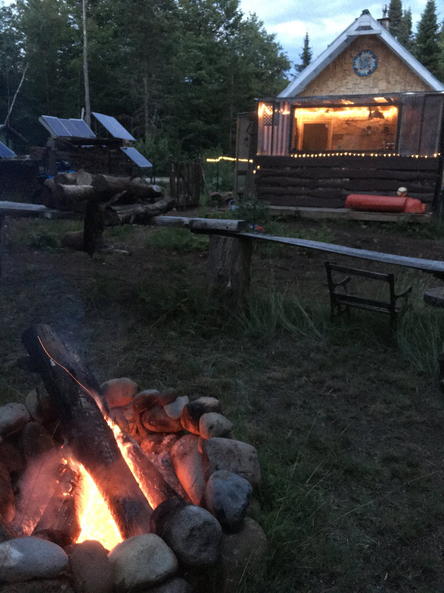 SeanADK's tweet photo. #DIY #Tiny #ADK #solarenergy https://t.co/UYhZcAMeGy