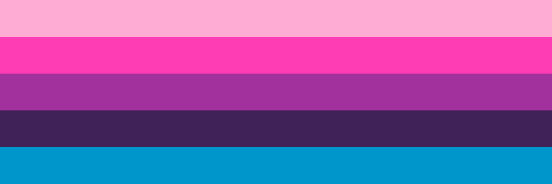 les_bi_an's tweet photo. header versions of my #mspeclesbian flags! in order its #bilesbian #panlesbian #plylesbian #omnilesbian and a couple more headers on the next tweet~ https://t.co/ujaE5apCxQ