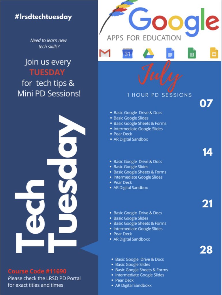 lorilms's tweet photo. Join a team of technology trainers for #lrsdtechtuesday @lrsd  @MichaelPoore1 @LrsdMedia @dlsmith1221 @ErickaMcCarroll https://t.co/aDKRgsLKsB