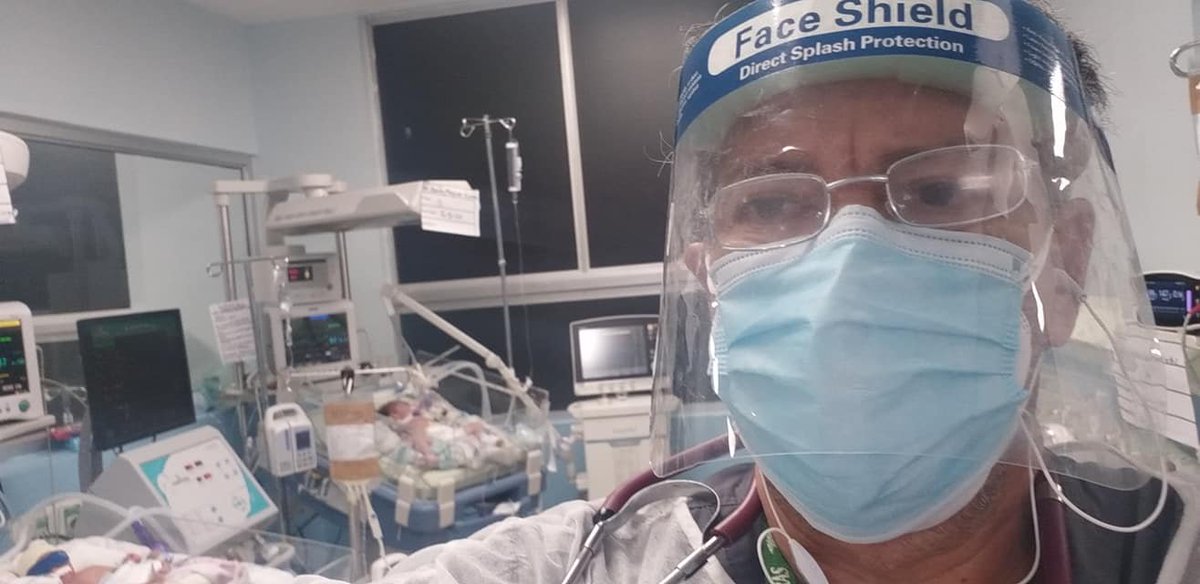 #AméricaNoticias
El vicepresidente del CMH, Samuel Santos a Lisandro Rosales: “dice el señor de los toldos que nosotros de la junta directiva no atendemos pacientes COVID, le presento un recién nacido prematuro de 1 libra de peso, hijo de madre COVID, atendido por este servidor".