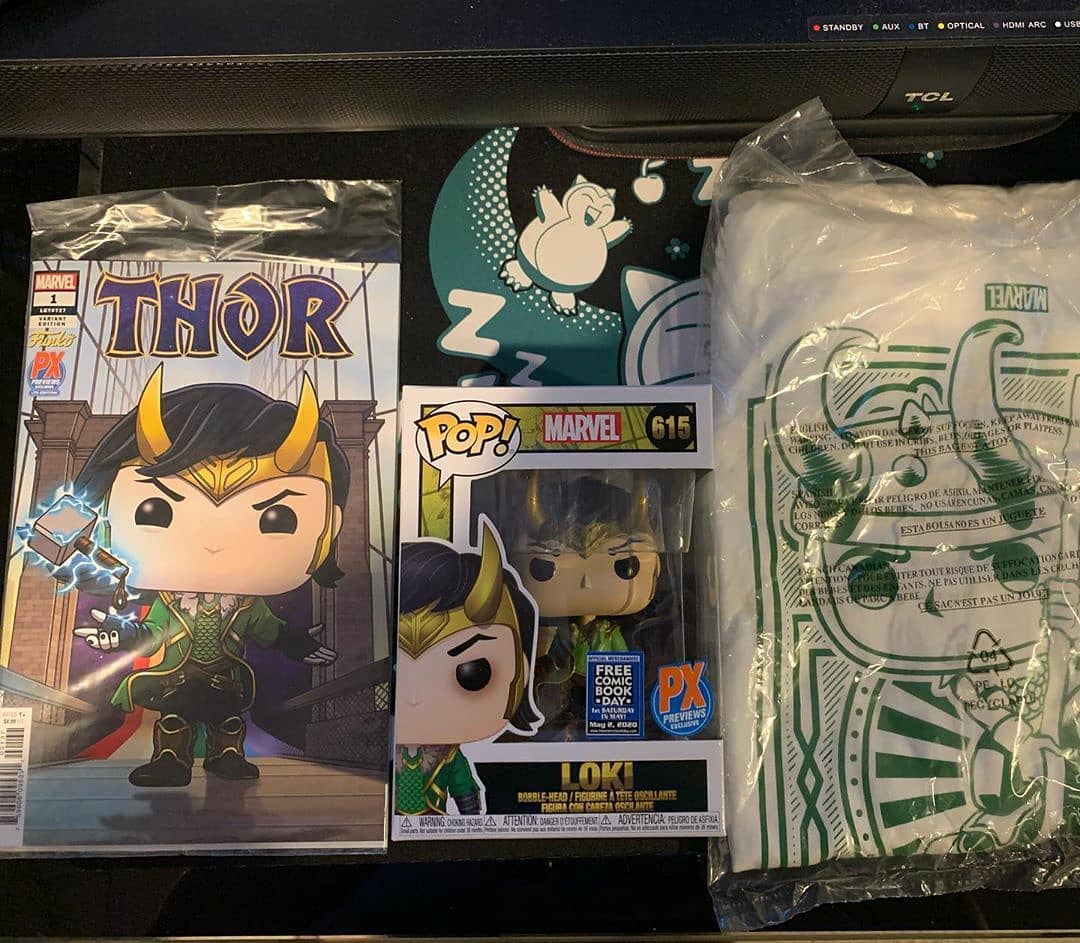 loki funko pop box