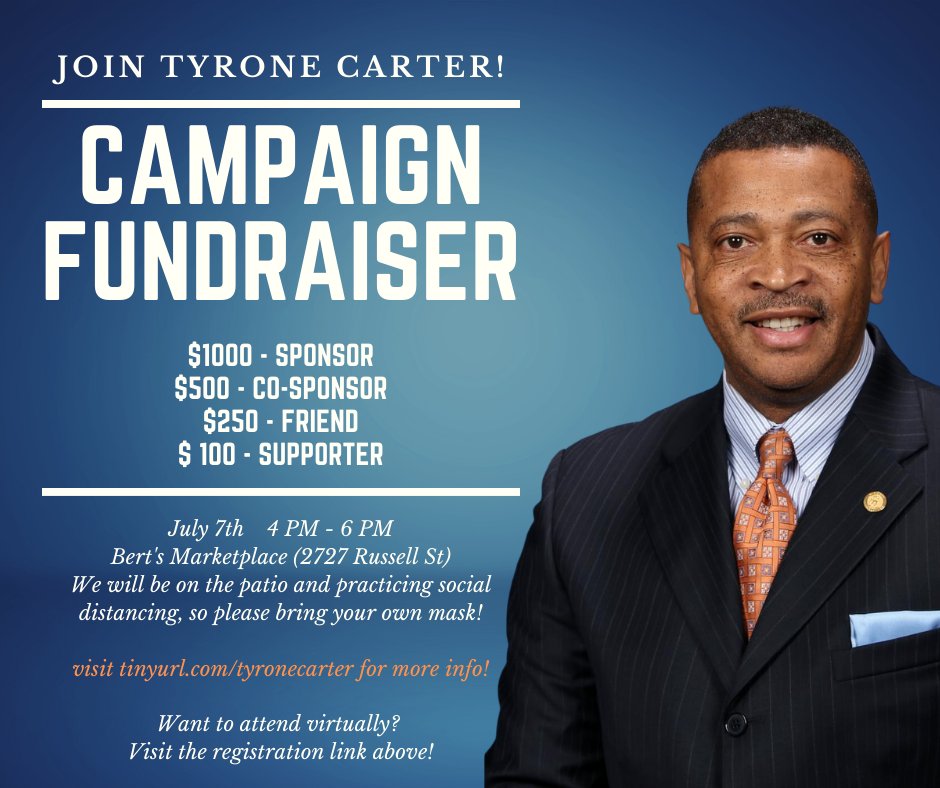 Michigan State Representative Tyrone Carter tweet media