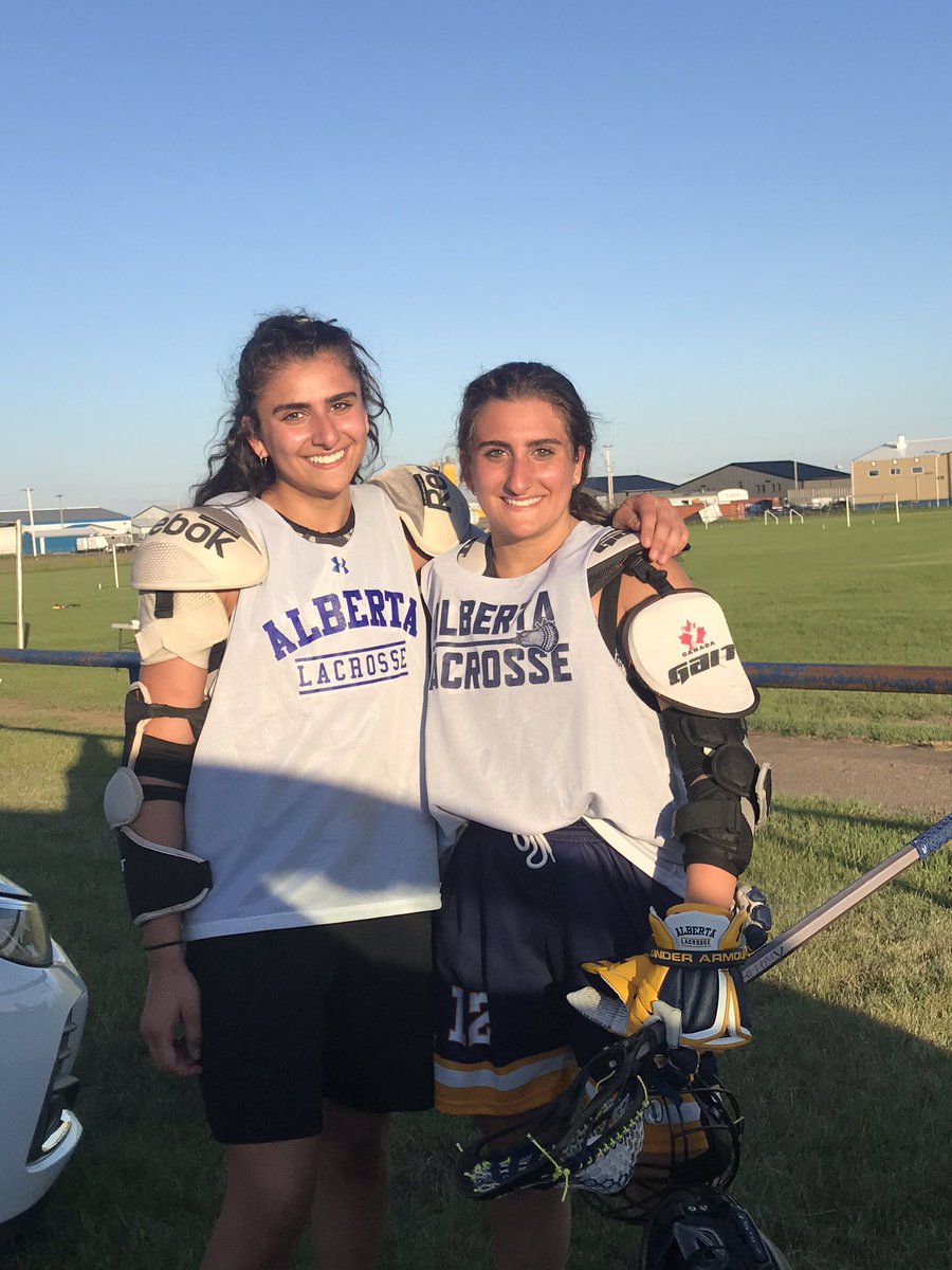 Jaber10Rayan's tweet photo. Any lacrosse is better than no lacrosse. Little Sis @LaylaJaber10 honouring us with her presence. @AlbertaLacrosse @WainwrightLax #TeamAlbertaSisters https://t.co/W1lZheQLI6