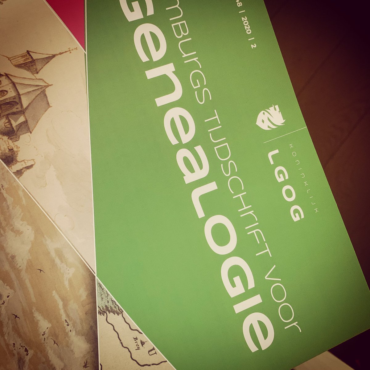 sglgog's tweet photo. Hij is er ... de 2e uitgave van dit jaar #ltg #genealogie @limburg https://t.co/FrlJ78rAlV