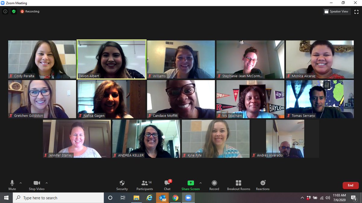 Today the 2020 Middle School ELevate Literacy Summer Enrichment Program Team had a great teacher training day! We are super excited for our first day of instruction tomorrow! #ELevatetosuccess
