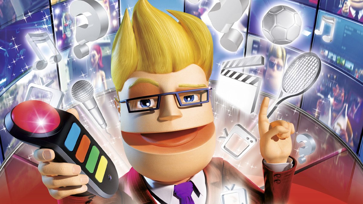 PlayStationAU's tweet photo. Buzz! Quiz TV released on PS3 in Oz 12 YEARS AGO 🚨
#BringBackBuzz... and bring back hostess with the mostess, @JDonOfficial 🙏 https://t.co/mfuBjnog1t