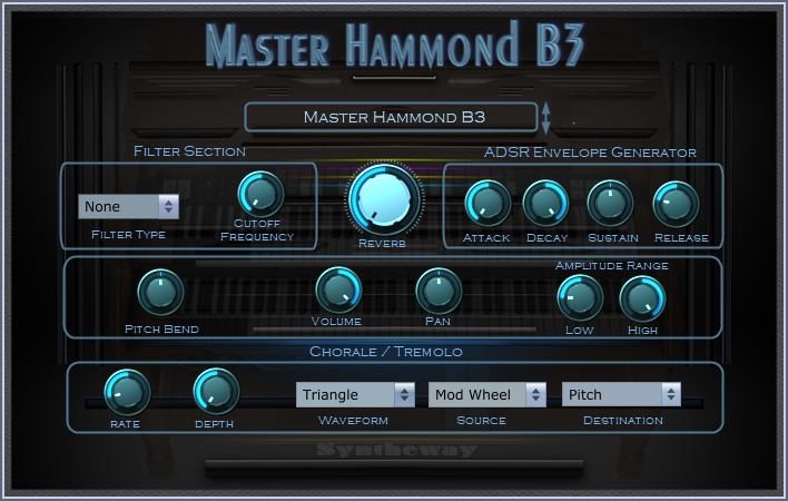 daniellaiseca's tweet photo. Master Hammond is a #VST #VST3 #AudioUnit plugin based on the legendary #B3Organ to recreate the classic and robust tonewheel organ plus Leslie rotating speaker cabinet https://t.co/rdxAmrlQil #HammondOrgan #HammondVST #HammondVST3 #HammondAudioUnit https://t.co/xfa9u2DRwz