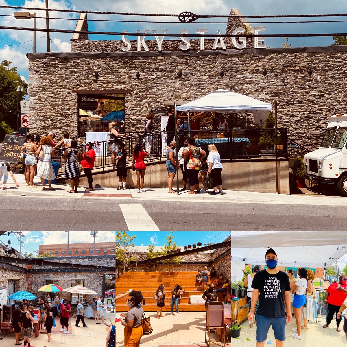 BenMacshane's tweet photo. The Soul Street pop-up was a great event at Skystsge. Thanks to the organizers for elevating so many great Black owned Frederick businesses. https://t.co/fWrBSNBtzJ