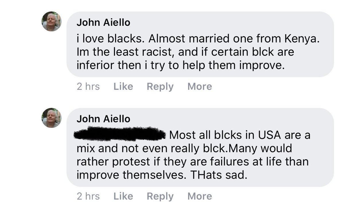 #BLM #FuckRacism #Whitetrash