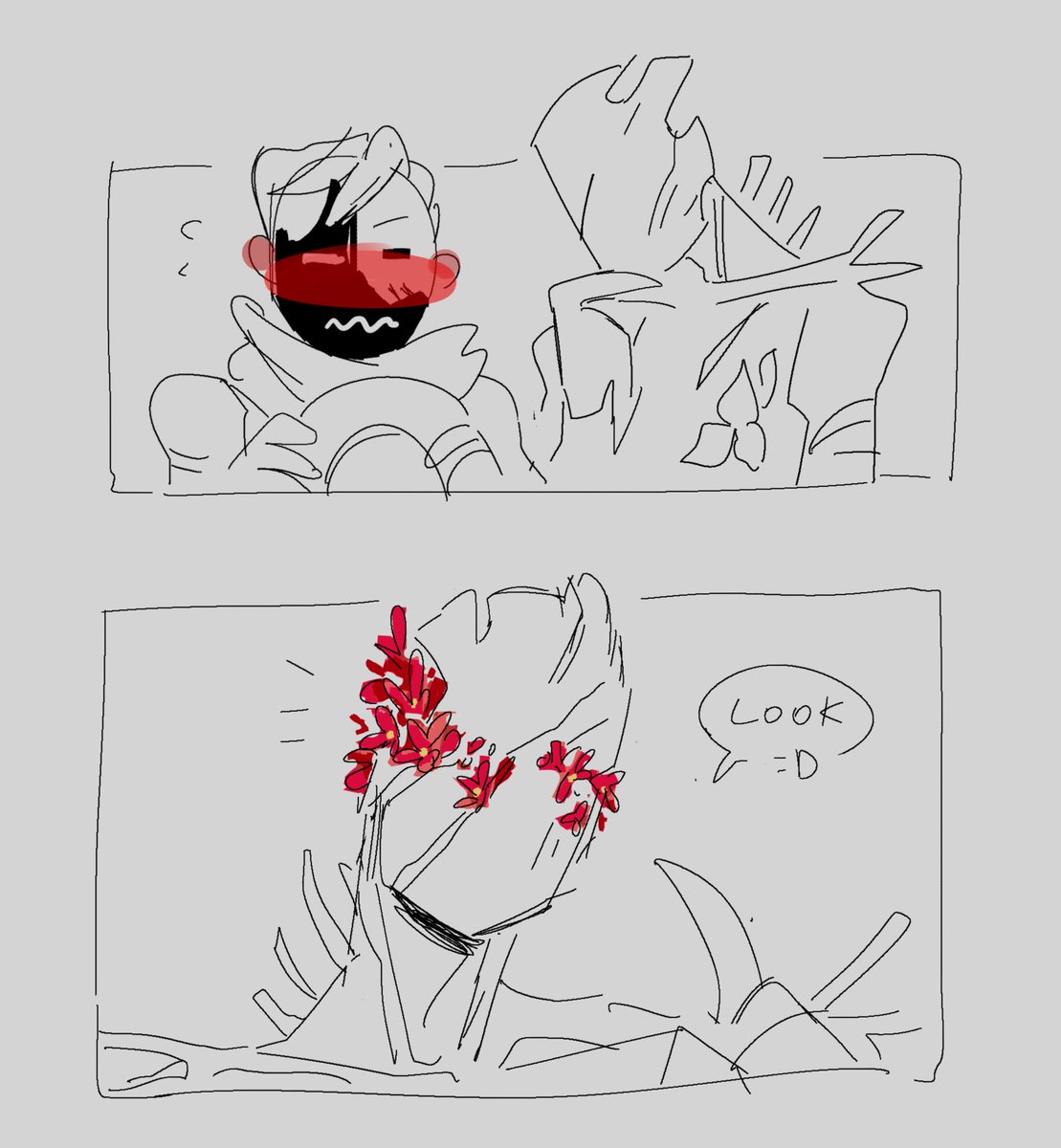 havent posted this :)c the cursed apothecary gets himself a forest spirit bf 