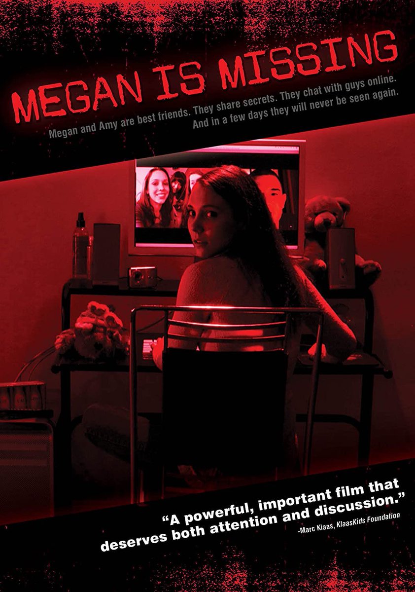 153. MEGAN IS MISSING (2011) -- Sebuah found footage thriller yang semua scene ditampilkan via screen laptop, kamera hp, cctv, serta tayangan berita di tv. 20 menit terakhir dari film ini bikin lo sesak nafas!