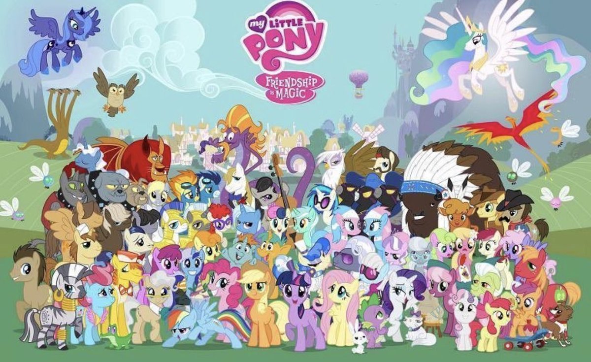 Haikyuu characters as My Little Pony characters: a thread
