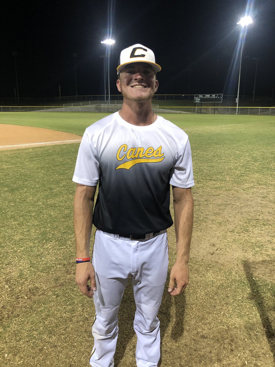 FiveToolCollege's tweet photo. #FiveToolCollegeSTX F: @TheCanesSW Black 7, Lobos 5
PoG: @RyanFlake8 2-4, 2 RBI / 2 IP, 3K https://t.co/lLsCW1EWnV