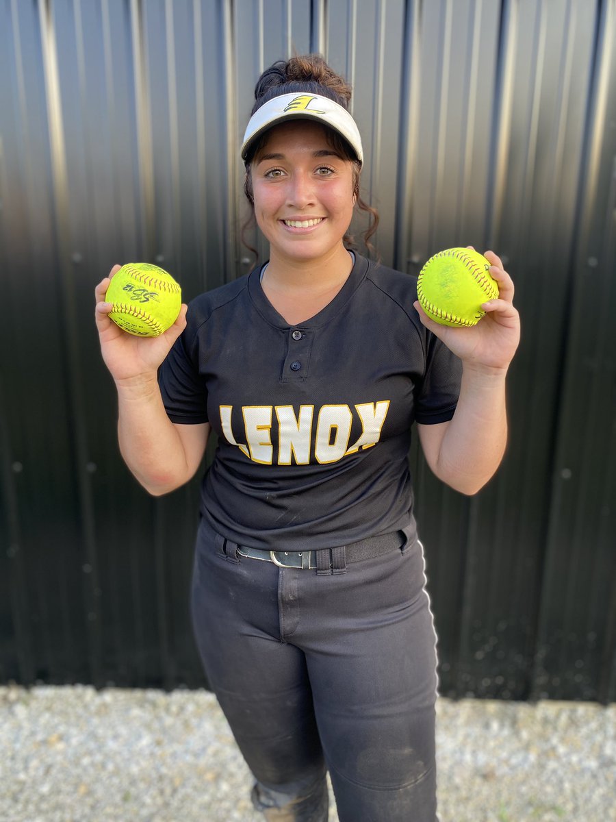 Senior night and Kayla Yzaguirre sent two over the fence! The second being a walk-off to win the game 15-1 in the bottom of the fourth! We are so proud of you! #WhoHomered