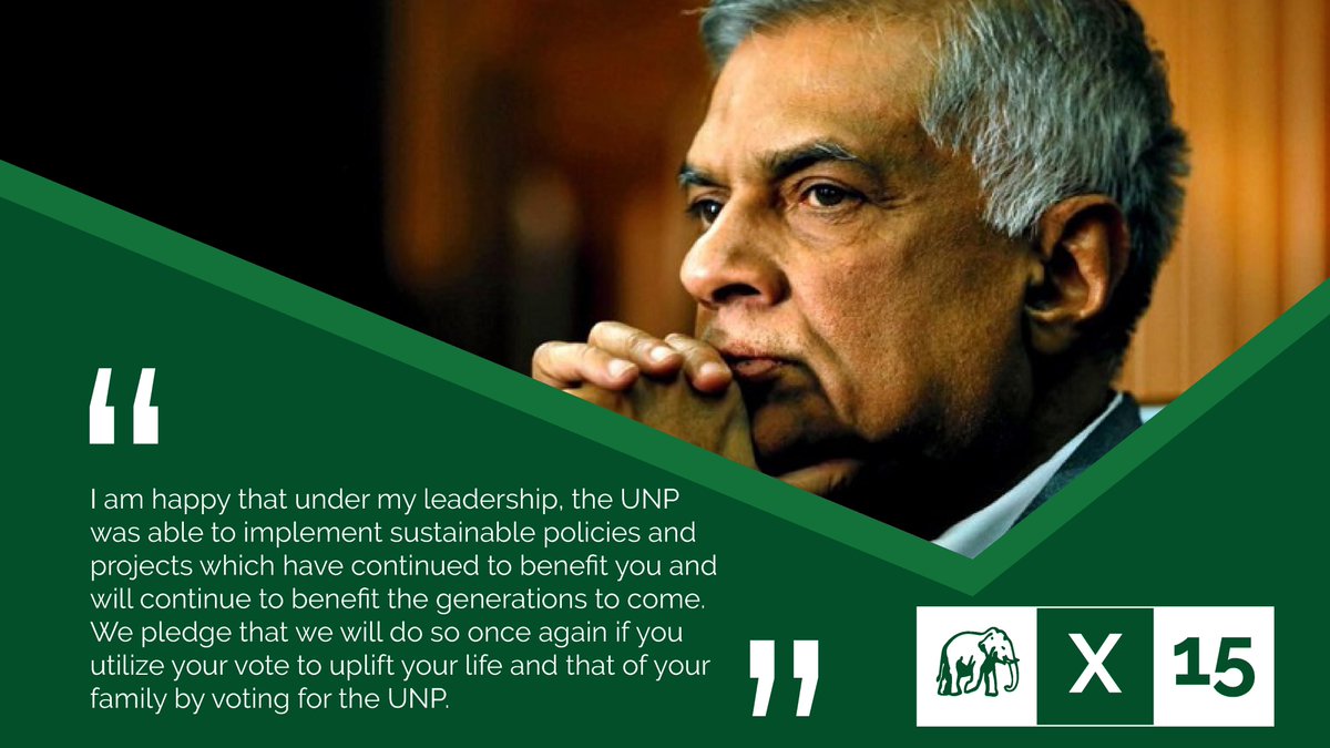 RW_SRILANKA's tweet photo. #PerformanceOverPromises #GenElecSL https://t.co/4YC6mxzG0J