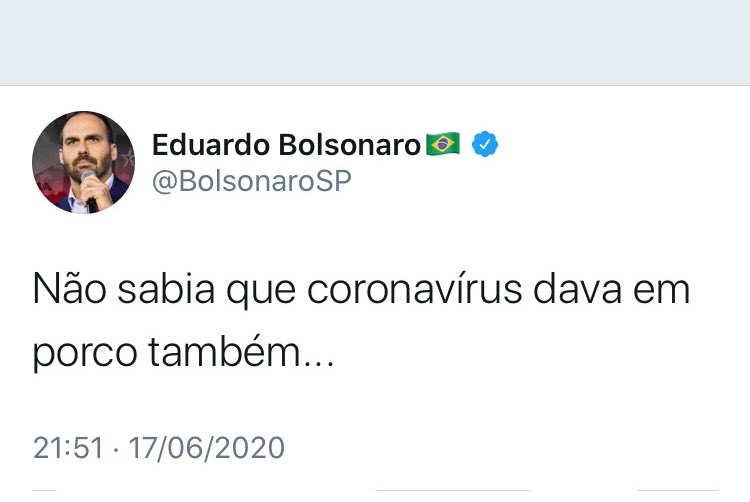 ericadantas's tweet photo. @BolsonaroSP um cara a frente do seu tempo: um verdadeiro profeta, um visionário!!! #forcacovid https://t.co/BrgmPHjx3m
