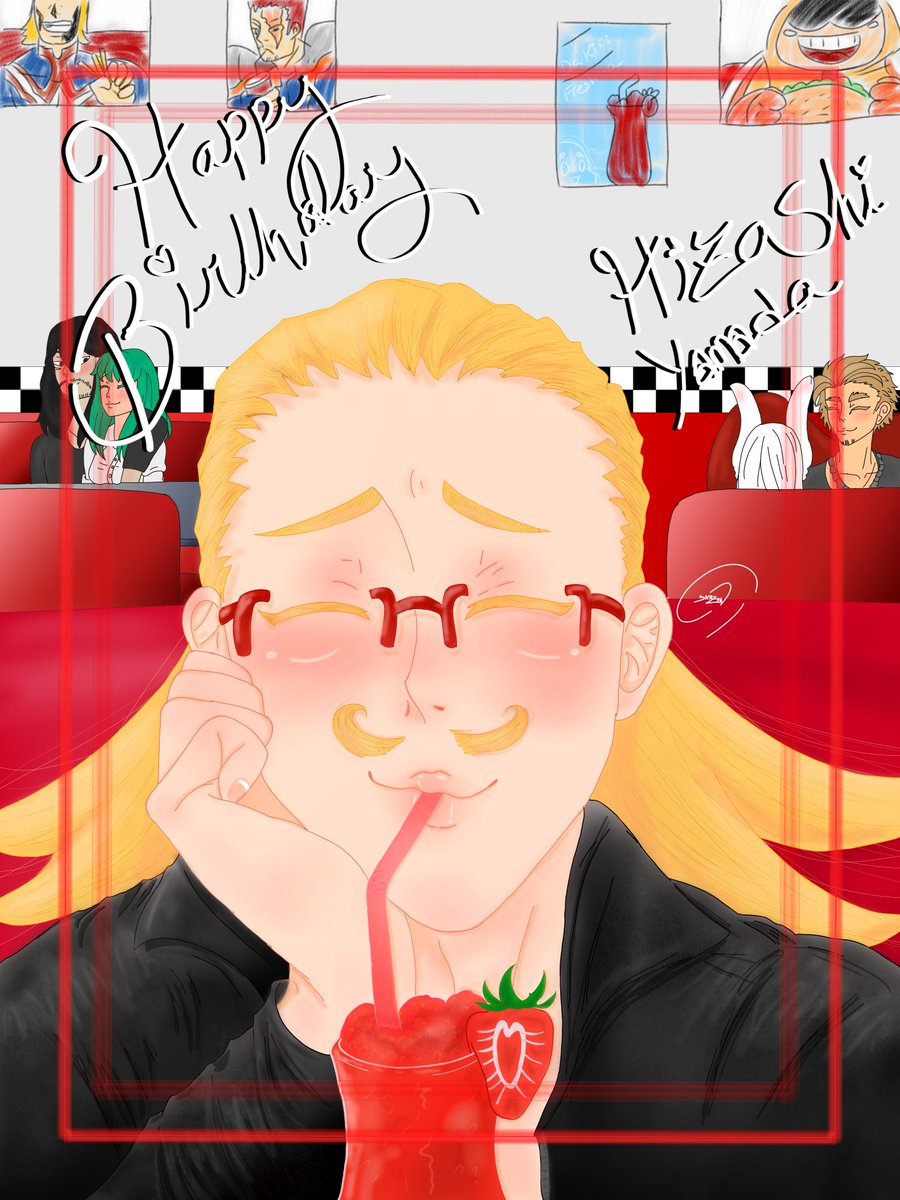 SKRz96's tweet photo. HAPPY BIRTHDAY PRESENT MIC!!! 🔊🎶🎶

#bnha #mha #bokunoheroacademia #myheroacademia #hizashiyamada #yamadahizashi #presentmic https://t.co/yQh539msSb