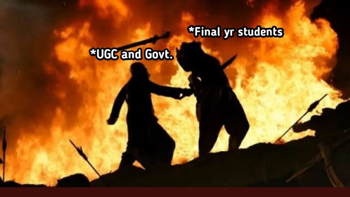 Final year students..🤔🙄🙄 #Cancel_Exam2020