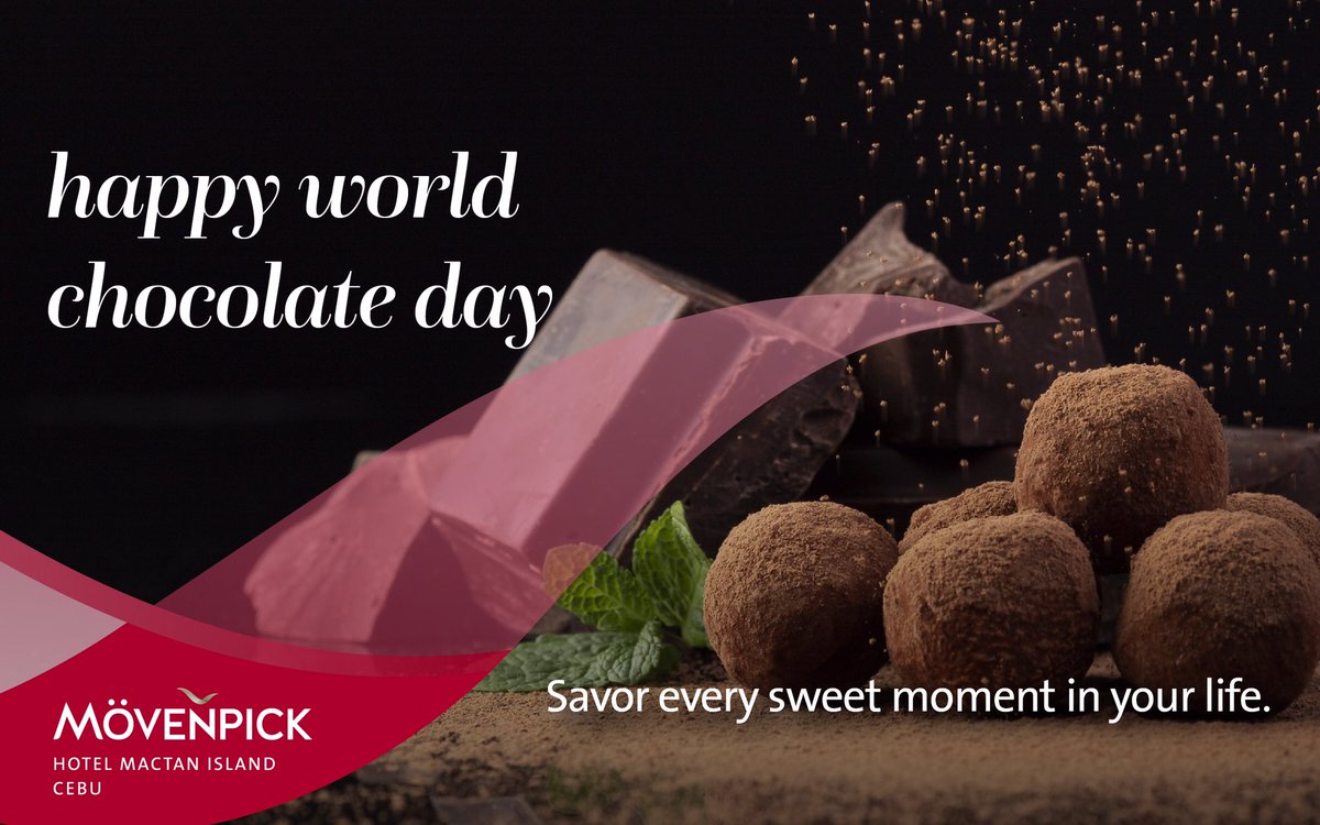 Happy World Chocolate Day! 🍫
Savor every sweet moment in your life.

#movenpickcebu #movenpickhotel