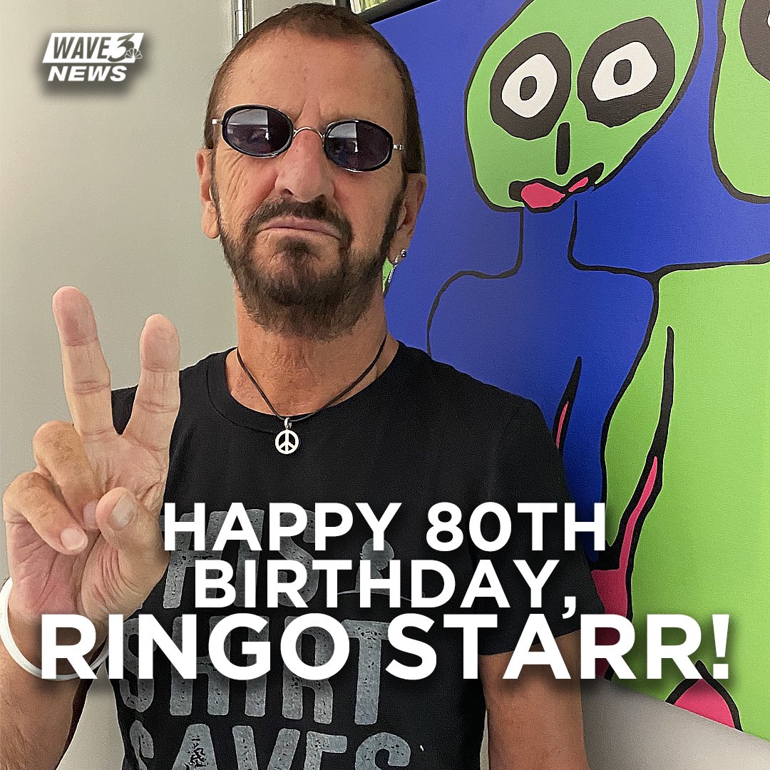 Peace and love!    Happy 80th Birthday to Ringo Starr!

Drop your favorite Beatles song in the comments! 