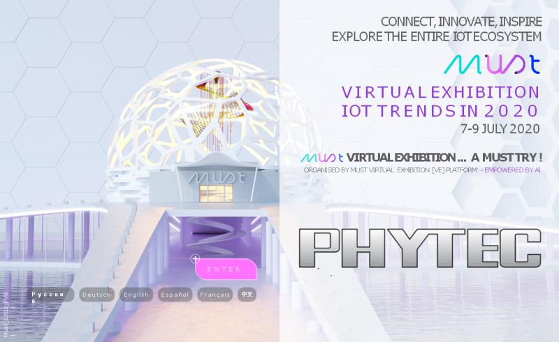 PHYTECEmbedded's tweet photo. We are happy to announce that PHYTEC will be the exhibitor at Must Virtual Exhibition - IoT Trends from 7-9 July 2020 !
Learn more about PHYTEC : https://t.co/caeQPO5GcM
Join Now : https://t.co/UIBWOCFFOO
#iotsolutions #distancer #IoTtrends #connectivity #electronics #Virtual https://t.co/JmfucEXAa8
