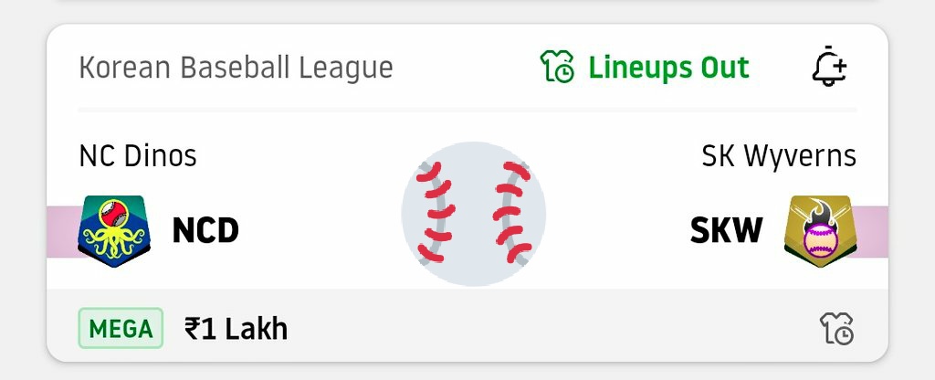 DreamhubO's tweet photo. Korean Baseball League Dream11 Team Prediction.
#FantasyBaseball
#SamCricXpert
#Dream11
#Baseball
#NCDvsSKW
#DreamHub
#Koreanleague
#baseball
#BaseballPicks
#KBL
Link : One of best channel for all sports Share our channel link with ur friends 🔽
https://t.co/64j8LABIyB https://t.co/o7uo7JmmHW