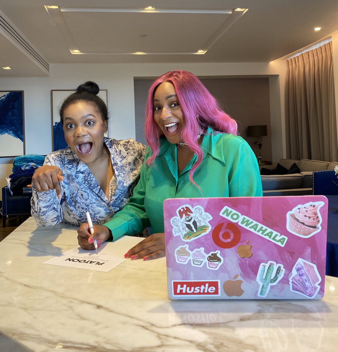 cuppymusic's tweet image. A NEW chapter with sweet music! 🔏🎶 Cuppy is now a @WeArePlatoon artist! 🤝 #ORIGINALCOPY The Album is COMING!