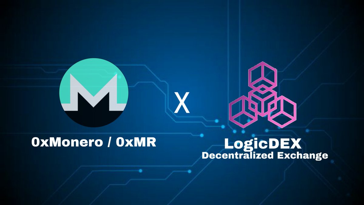 nurseML1975's tweet photo. @0xMonero Has been listed for trading on https://t.co/XSkecrjc4O
#0xMR #ETH #LOGICDEX #mcafeedex #tuesdayvibes
@The_Logic1 / https://t.co/q7RZ9DwNJf https://t.co/4ZZhirw201