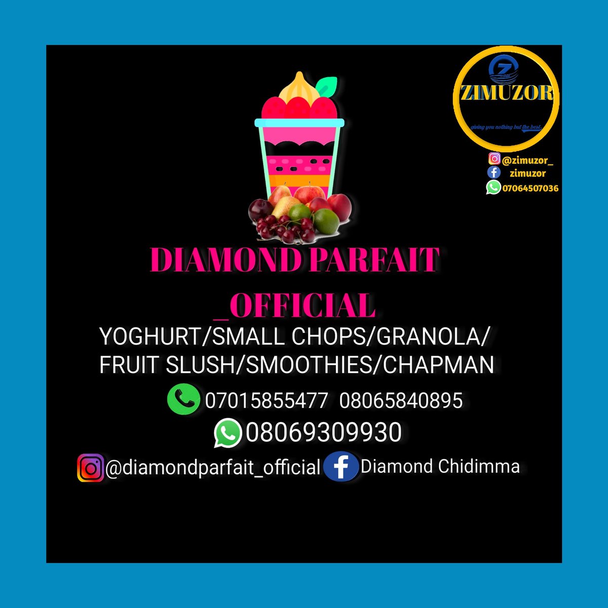 ZimuzorOkonkwo's tweet photo. Nothing is as beautiful as your business logo.
Get a professional logo for as low as 2000

Package include
👉🏿 3d mockup
👉🏿Transparent background logo for watermark (PNG FILE)
👉🏿JPEG FILE

#TuesdayThoughts #lockdownextension #TuesdayMotivation #tuesdayvibes https://t.co/lOO7N4G02U