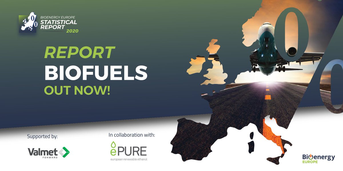 📢Published today! Our most recent report shows that #EUtransport still relies heavily on fossil fuels. #Biofuels represent 89% of #renewableenergy sources &amp; will be key for the #decarbonisation of the sector.

📊bit.ly/SR20_Biofuels 

Thanks to <a href="/ePURE_ethanol/">ePURE: Renewable EU ethanol 🌱</a> 
<a href="/valmetglobal/">Valmet</a>