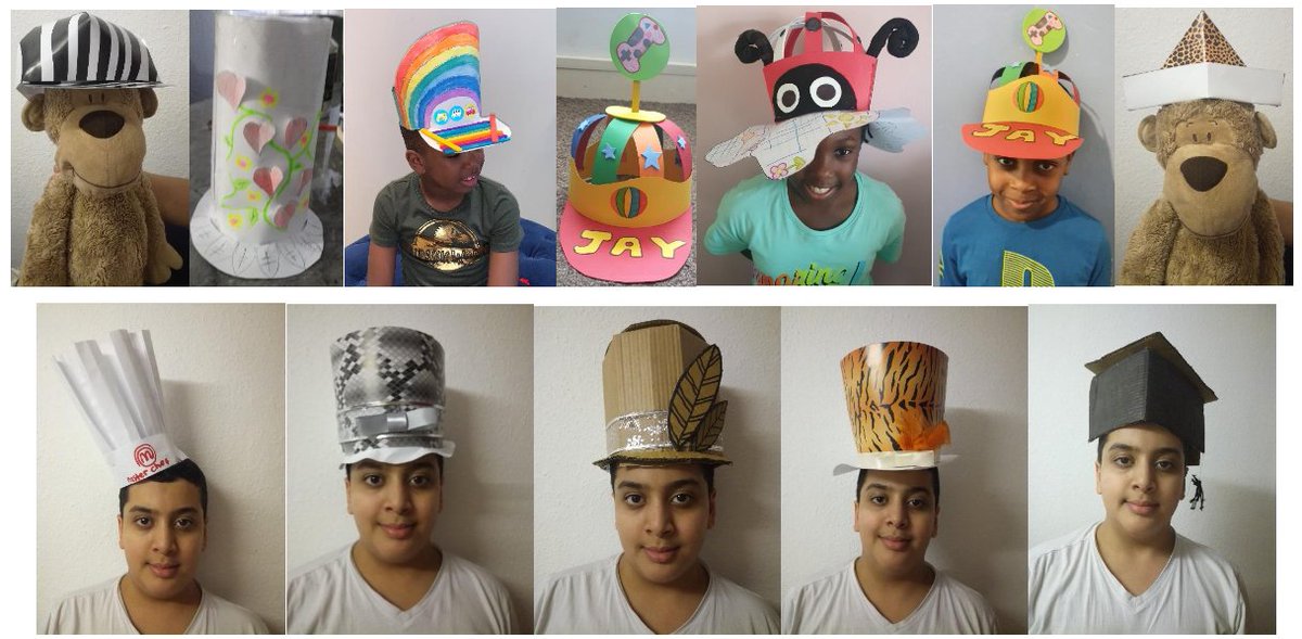 ArkGlobeAcademy's tweet photo. #Congratulations to Yaseen (Year 6) for winning teacher challenge for Primary! He won a £20 voucher. Well done to all everyone who participated in the competition and created these amazing paper hats #Globeconnect #arkglobewow https://t.co/wkAfzDbvQZ