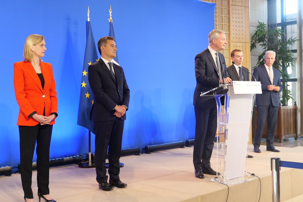 Bruno Le Maire tweet media