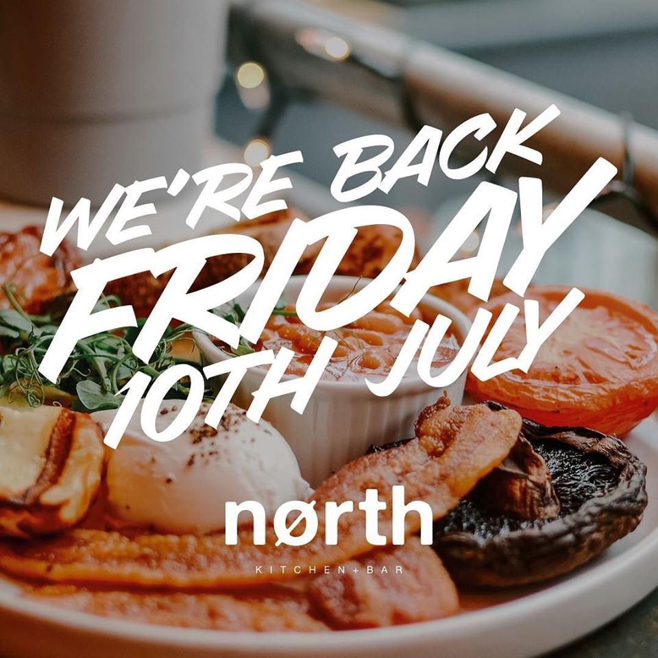 StokeontrentBID's tweet photo. @north_cq reopens 10 JULY for dine-in &amp; they've implemented measures to keep you safe. Planning on visiting &amp; enjoying tasty, nutritious dishes? Please be considerate to staff &amp; customers by social distancing &amp; of course, have fun! 🥯🥞🌯☕️🍹
#COVIDConfident #LoveMyCityCentre https://t.co/1bvBnYY3Vg