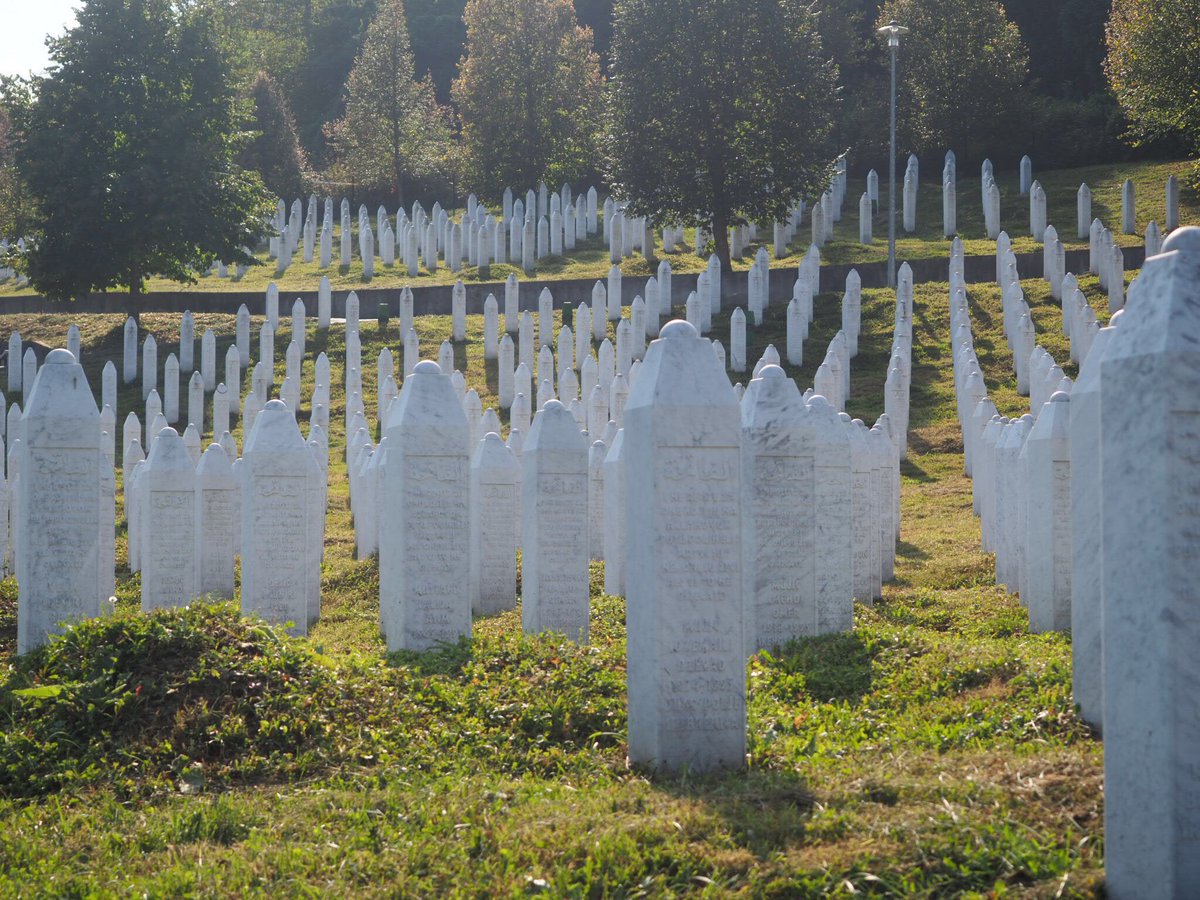 This week marks 25 years since the genocide in Srebrenica where over 8000 Muslim men and boys were systematically killed because of their identity. 

This memorial week, and every other day of the year, we remember and honour those killed and those that survived.

#Srebrenica25