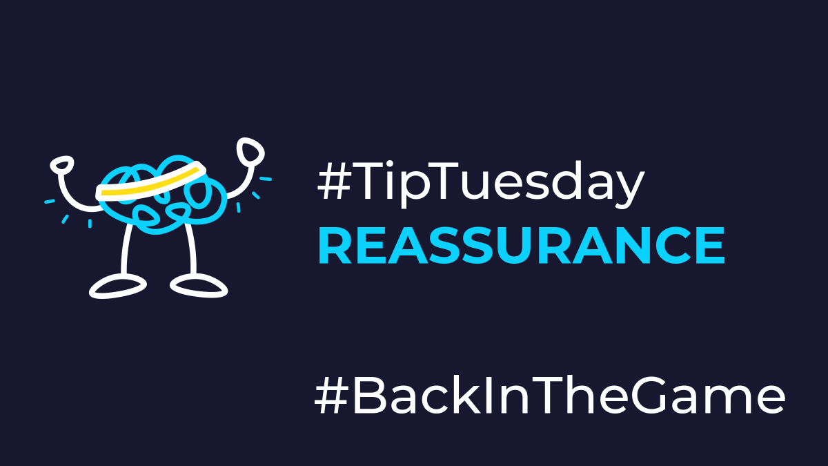 sportinmind's tweet photo. #TipTuesday for #BackInTheGame: REASSURANCE - Communicate clearly the steps you are taking around risks and the plans for cleanliness, social distancing and moving back into work. Repeat with regular updates. 

https://t.co/GbOuIXEVgp

Employer's #supporting staff #mentalhealth https://t.co/SawG0X9o2h