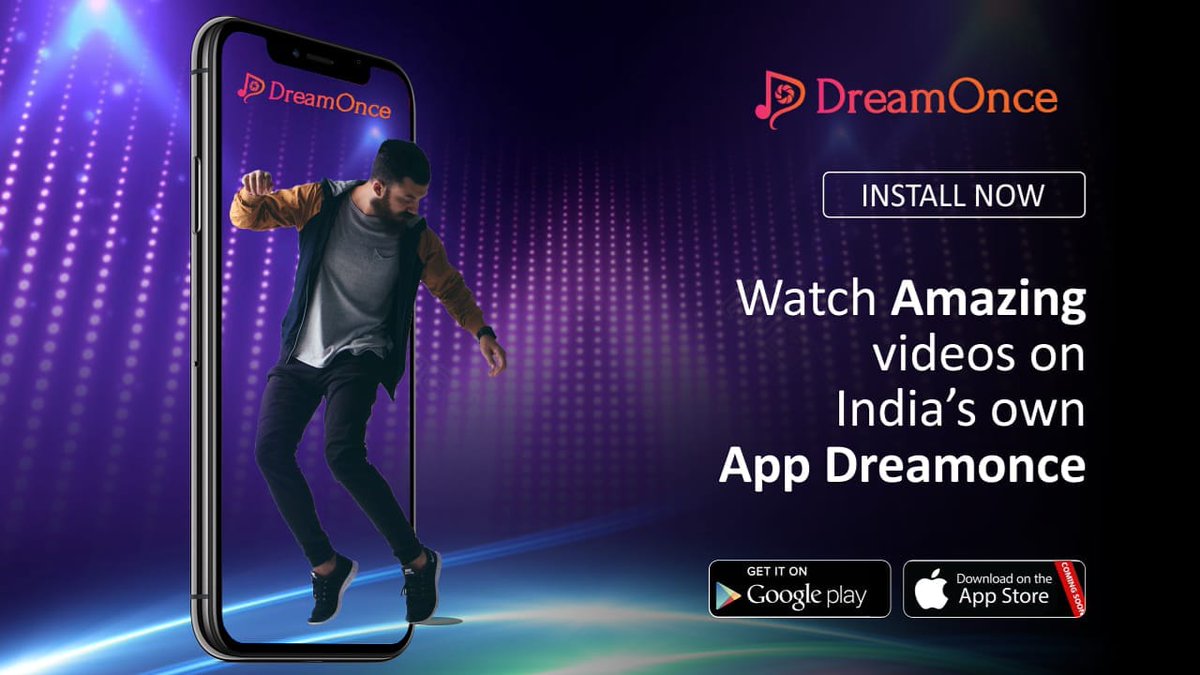 dreamonceapp's tweet photo. 100% indian🇮🇳 Short video app. Download Now #dreamonce #dreamonceapp #makemoneyonline #BanChina #banchinaproducts #useindian #Products @zee24taasnews @abpmajhatv @saamTVnews @dreamonceapp @TV9Marathi @Riteishd https://t.co/bxvQYdaMIJ