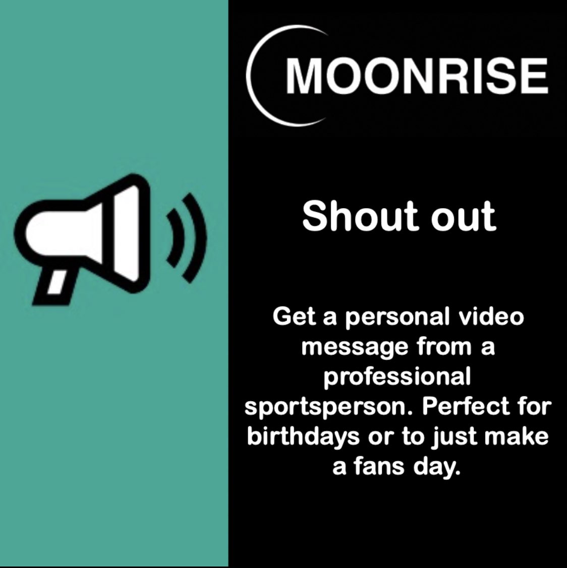 moonrisesports's tweet image. 🚨𝐓𝐚𝐠 𝐚 𝐬𝐩𝐨𝐫𝐭𝐬 𝐟𝐚𝐧 🚨⁣⁣⁣⁣⁣⁣⁣
⁣⁣⁣⁣⁣⁣⁣
Do you know someone who would want a personal message from a professional sportsman/woman?

#talktoapro #moonrisesports #birthday #birthdayboy #birthdaygirl #birthdaypresent #sports #sportspreformance ⁣⁣
