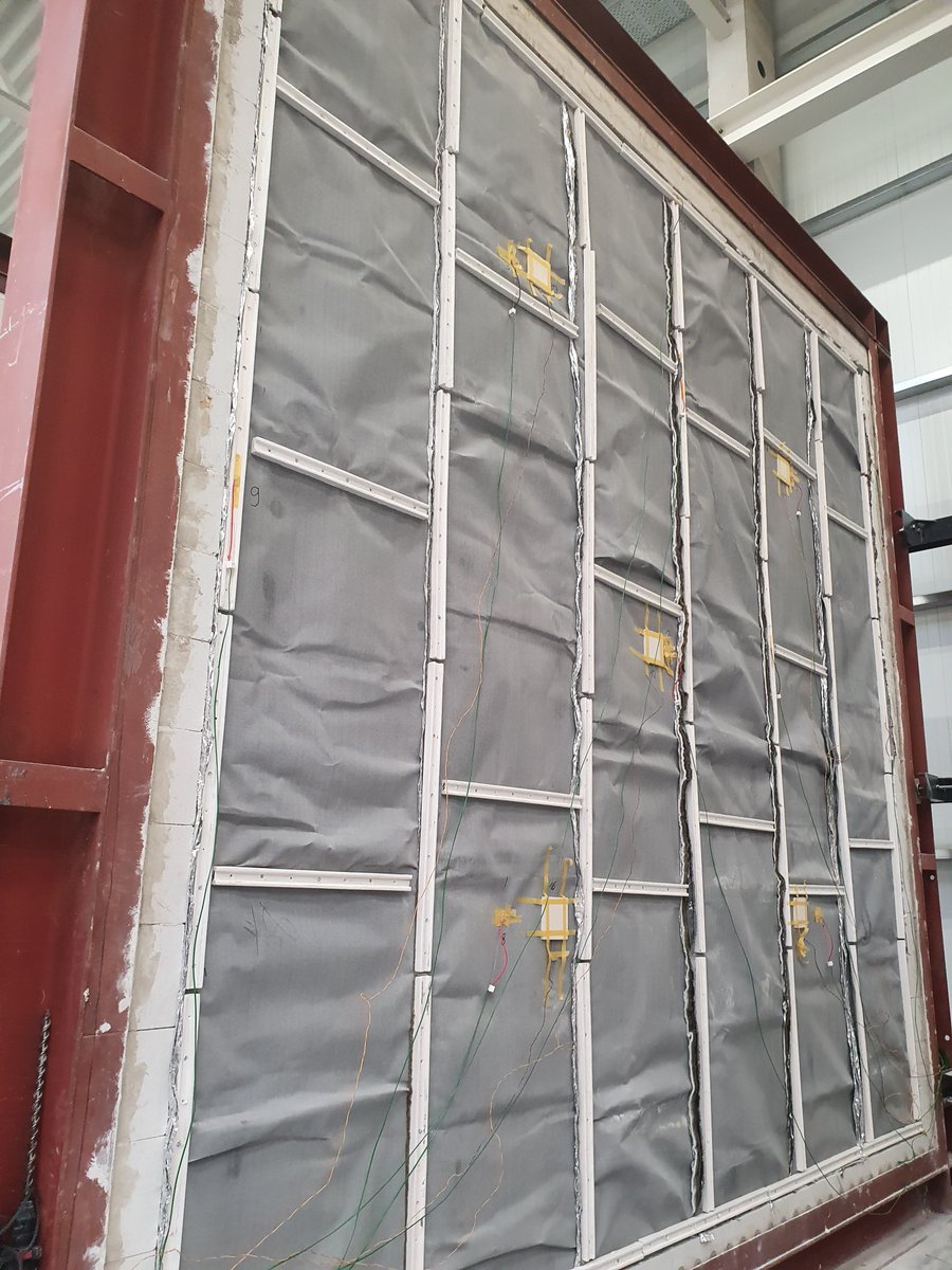 FortaFire and new brand of fire barrier for the Construction market tested to UL263 120/58 and BS EN 1364-1 120/90 #fireprotection #firebarrier #tbaps #uniquedevelopment