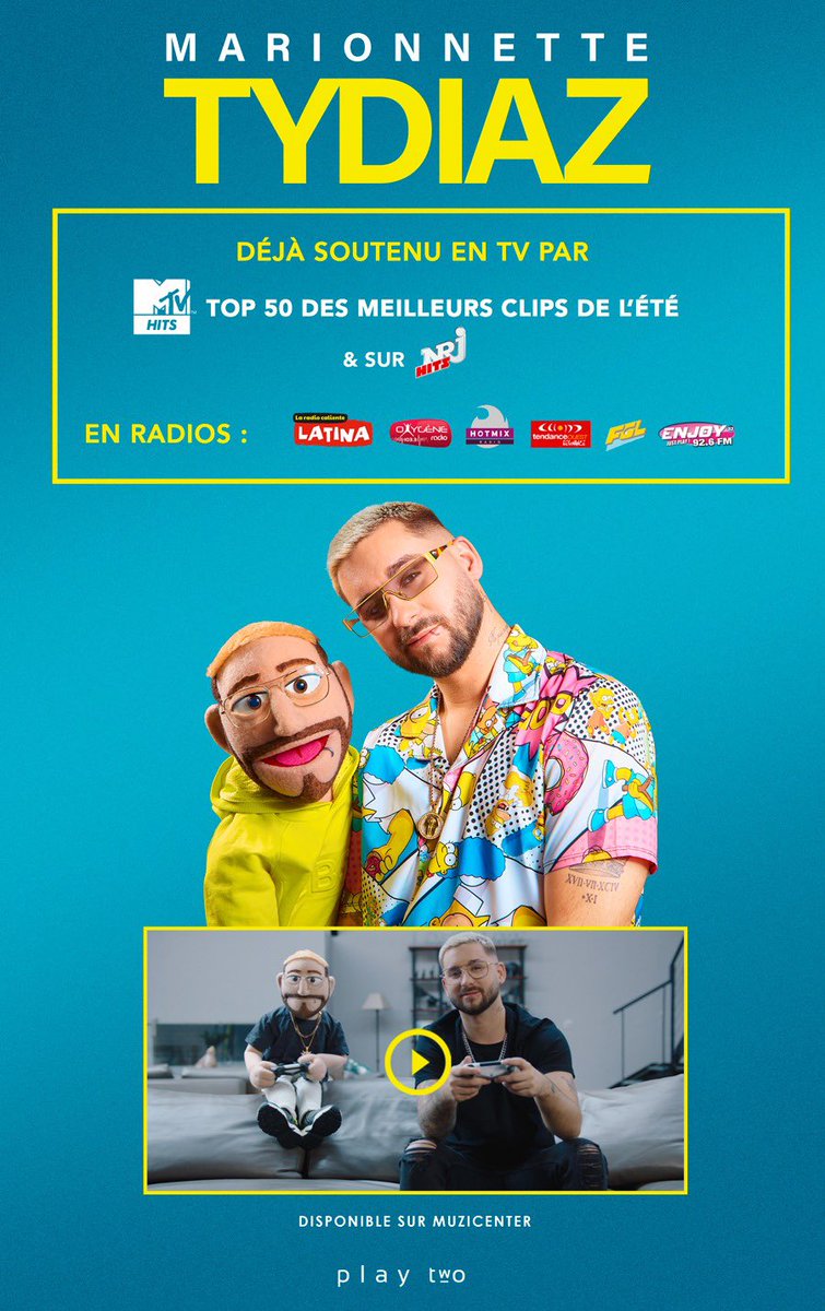 1er Bilan 😌🙏
Merci à tous 
<a href="/MTVFR/">MTV France</a> <a href="/nrjhitslachaine/">NRJHITSlachaine</a> <a href="/RadioLatina/">Latina</a> <a href="/Oxygene_Radio/">Oxygène Radio</a> <a href="/enjoy33radio/">Enjoy 33</a> <a href="/HotmixRadio/">Hotmix - simply music</a> <a href="/tendanceouest/">Tendance Ouest</a> <a href="/FGLRADIO/">FGL</a> <a href="/PlayTwoLabel/">Play Two</a> <a href="/trackopromotion/">TRACKO PROMOTION</a>