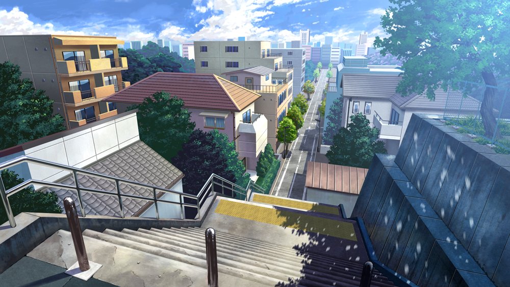 ট ইট র ユウキナオヒロ 背景制作 夏の創作クラスタフォロー祭り 絵描きさんと繋がりたい 背景やキャラクターを描いてます