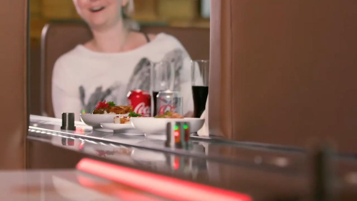 With the #coronavirus outbreak continuing to have a major impact on the #hospitality sector, it’s great to see how our #trafficlight #ledlighting solution helped <a href="/YOSushi/">YO!</a> re-invent the concept of choosing sushi dishes from their #famous conveyor belt. bbc.in/3iEwbmi