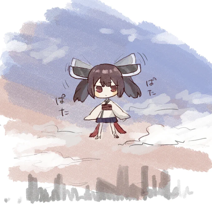 日が暮れてきた 