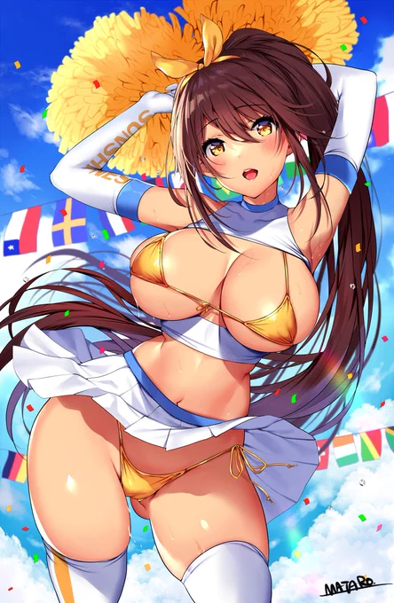 ポニテはいいぞ…
#ポニーテールの日 