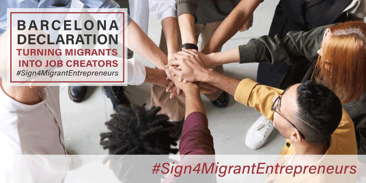 Migrants make great entrepreneurs: they are resilient, hard-working and bring new expertise to their host society. But in Europe, they often face many barriers to realising their dream.

Help us get them the support they need! Sign &amp; RT the petition now: bit.ly/3e3TeTN